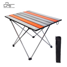 Popular Outdoor Camping Folding Aluminum Table For Picnic BBQ